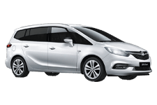 Minibus Hire Great Yarmouth - Vauxhall Zafira 5 + 2 - Minibus hire Great yarmouth